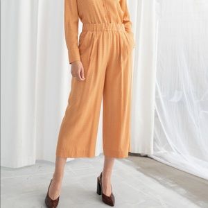 NWOT & Other Stories Printed High Waist Culottes